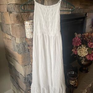 Z Supply Jazmin Maxi Dress - Adjustable Straps & White - Size M